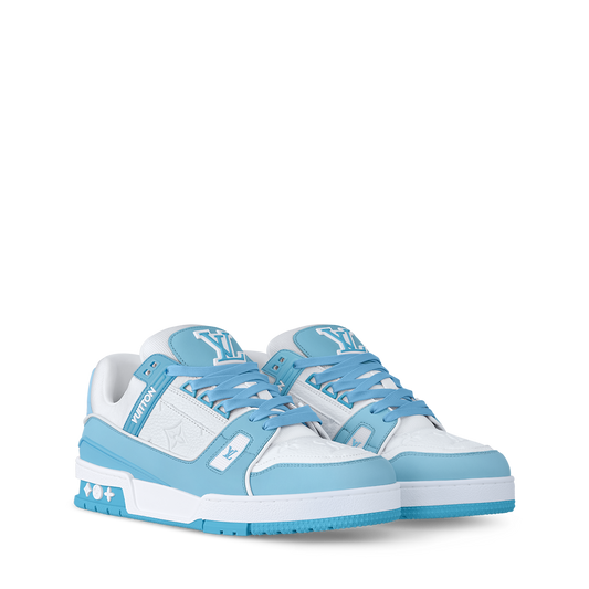 LV Trainer Sneaker Blau
