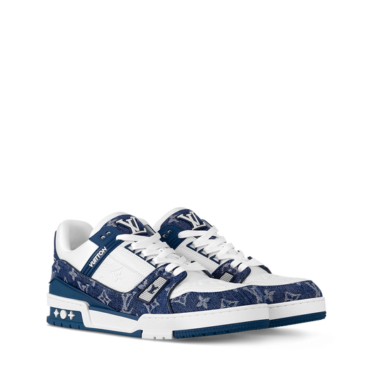 LV Trainer Sneaker Blau