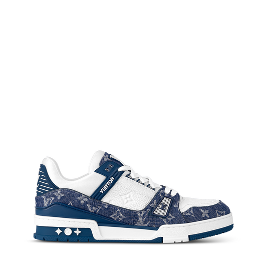 LV Trainer Sneaker Blau